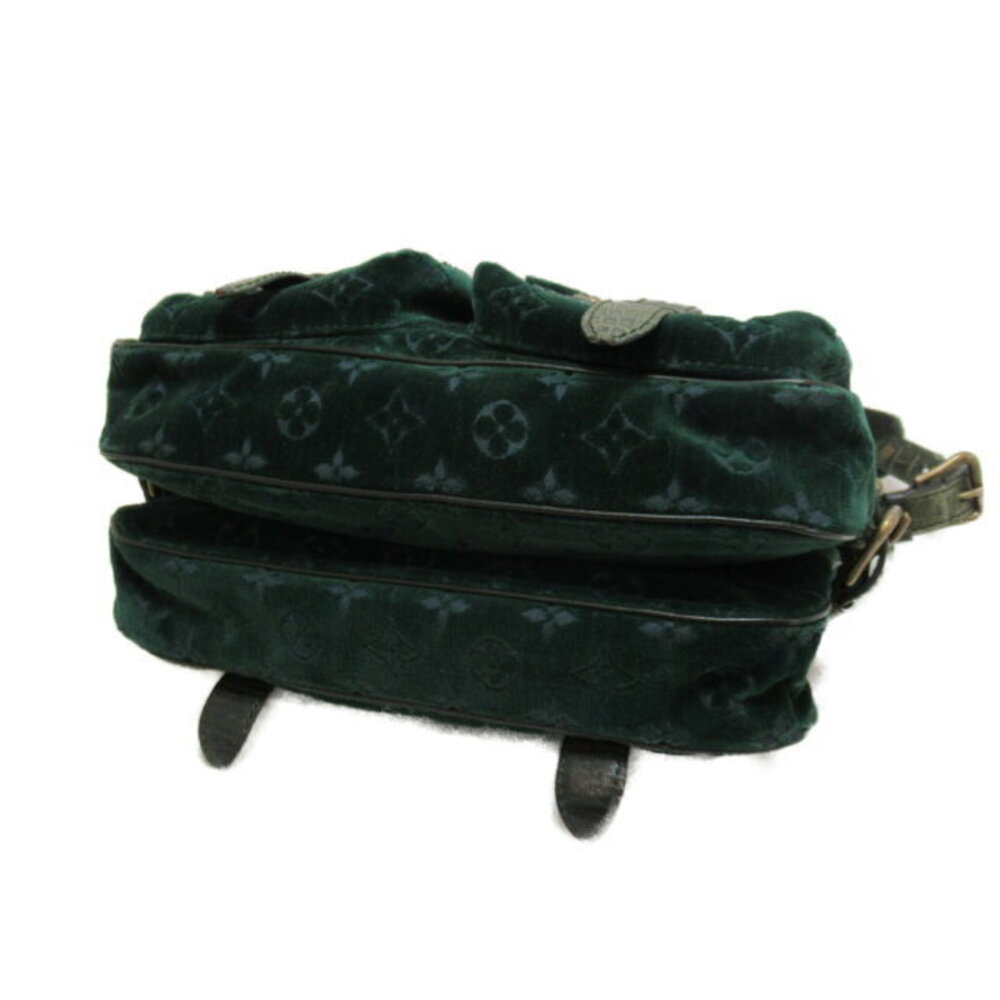 Louis Vuitton Shoulder Bag green velvet - Picture 4 of 7